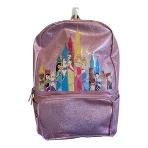 Disney Princess Glittery Pink Backpack